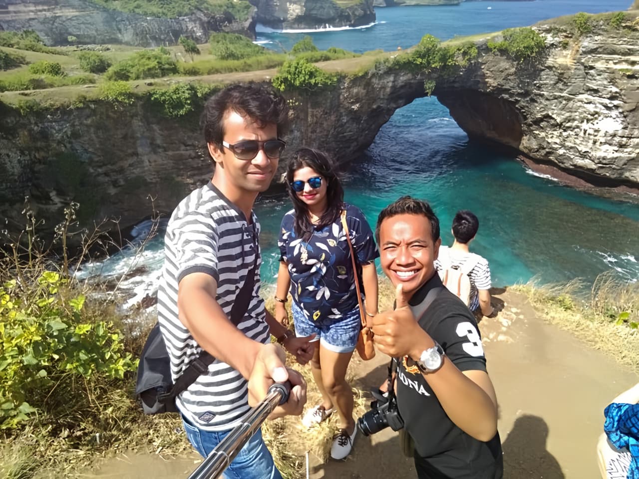 A relaxed guest moment during a Bali trip
